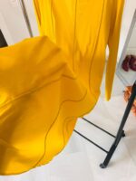 Cora Kemperman yellow dress